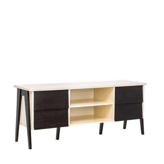 ТВ-тумба Leset "Сканди" Дуб шампань, компаньон Венге Венге