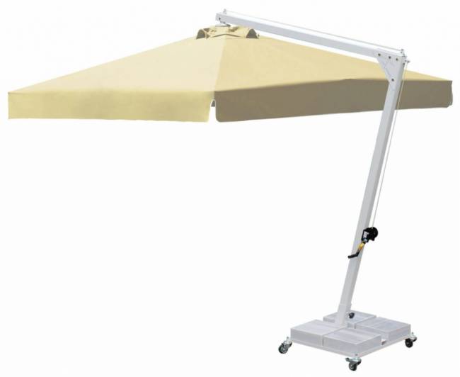 Зонт профессиональный 3х4 м Banana бежевый 3000х4000 мм Зонт профессиональный 3х4 м Banana бежевый 3000х4000 мм