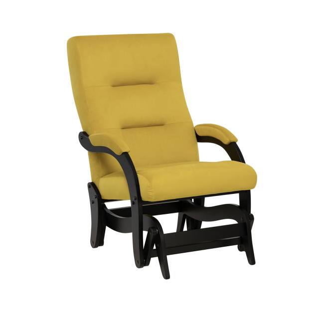 Кресло-маятник Leset Дэми Венге V28 желтый Кресло-маятник Leset Дэми Венге V28 желтый