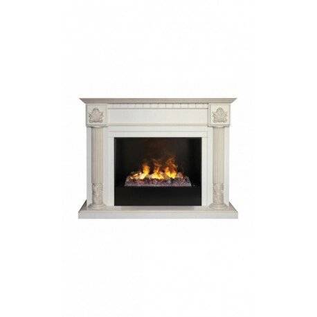 3D-электрокамин Imperia 26 WT 3D Cassette 630 + Black вставка